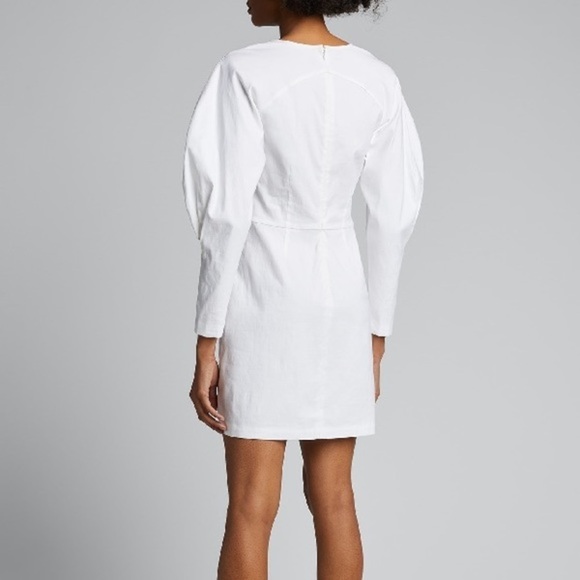NWT A.L.C Aila Long Sleeve Linen Blend Minidress - Picture 3 of 11